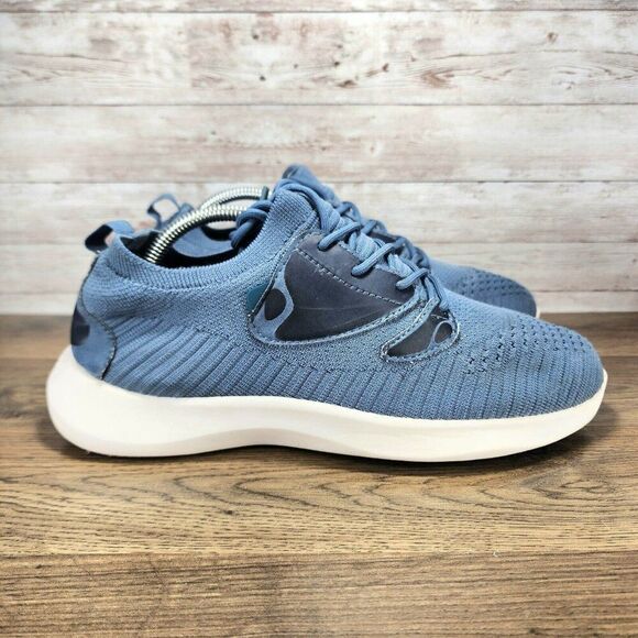 Vessi Mens Everyday Move Size 9 Tidal Blue Slip-on Comfort Waterproof Sneakers - Picture 1 of 8